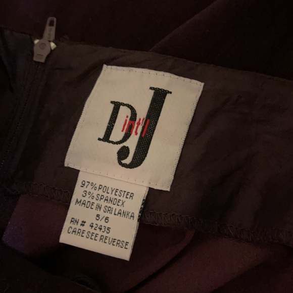 DJ intt’l velvet skirt - Picture 2 of 4